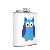青いフクロウの漫画 フラスク (右)