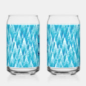 青いフラクタル林 ガラス缶 (左)