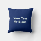 青いフラクタル林 クッション (裏面)