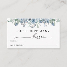 青いフローラでキス・エンクロージャ・カードの数を推測 エンクロージャーカード