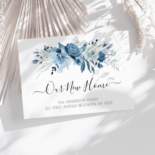 青いフローラの動きを伝える発表 招待状