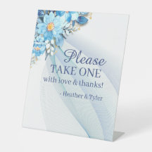 青いフローラの好意サイン