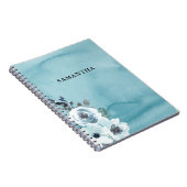 青いフローラの水色名 ノートブック (右側)