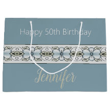 青いフローラアクセント