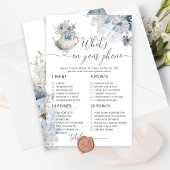 青いフローラティーパーティーあなたの携帯ゲームの何