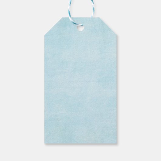 青いフローラドライブByありがとう検疫 ギフトタグ (裏面)