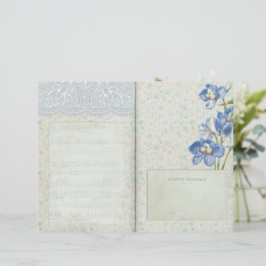 青いフローラパターン(の模様が)あるとレースジャーナルのページ (スタンド正面)