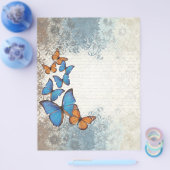 青いフローラ チラシ (シングル)