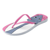 青いフード付きネズミビーチサンダル ビーチサンダル (アングル)