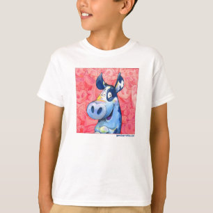 青いブタ Tシャツ