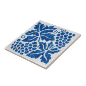 青いブドウ タイル (側面)