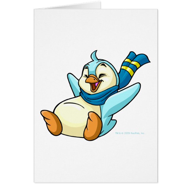 青いブルースの滑走 (正面)