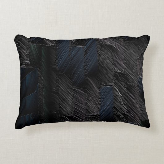 青いプラスチック容器に青と緑のスティック アクセントクッション (正面)