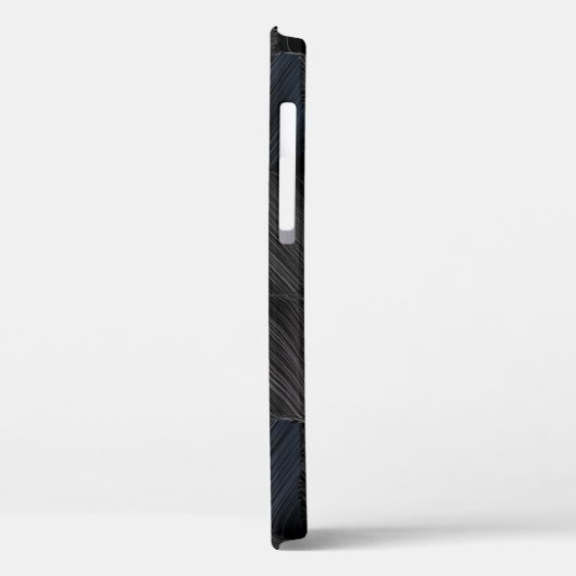 青いプラスチック容器に青と緑のスティック Case-Mate iPhoneケース (裏面 / 左)