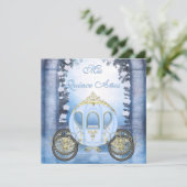 青いプリンセスキャリッジによって魅了されるキンセアニェラ 招待状 (スタンド正面)