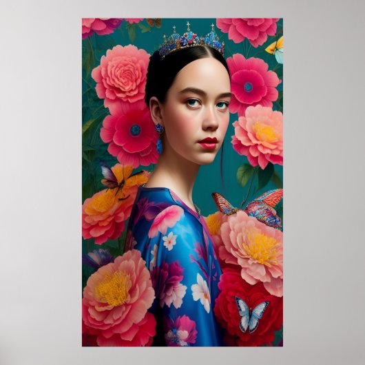 青いプリンセス ポスター (正面)