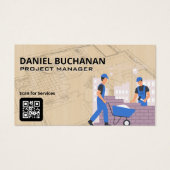 青いプリント | ブルーカラー労働者 | 建築 (正面)