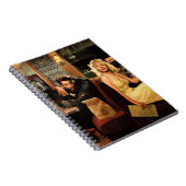 青いプレート ノートブック (右側)