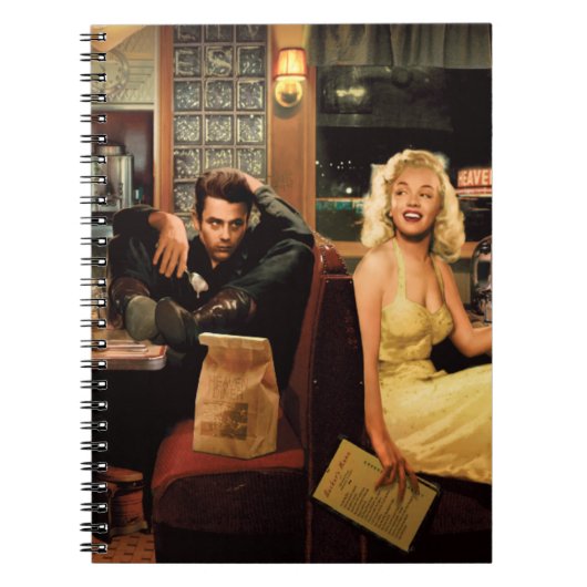 青いプレート ノートブック (正面)