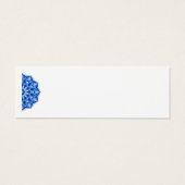 青いプロファイルカードのマンダラ (裏面)