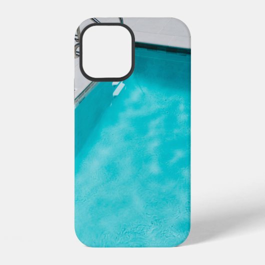 青いプール iPhoneケース (裏面)