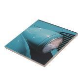 青いヘッドライト タイル (側面)