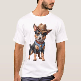 青いヘーラーのオーストラリアの牛の犬tシャツ tシャツ