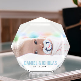 青いベビー名 フォトブロック