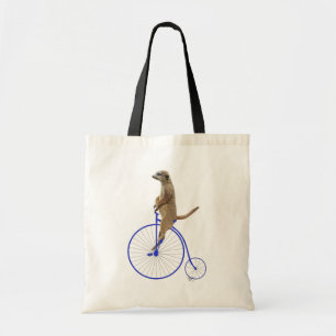 青いペニーのFarthingのMeerkat トートバッグ