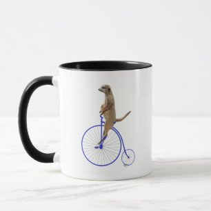 青いペニーのFarthingのMeerkat マグカップ