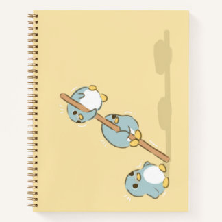 青いペンギン ノートブック