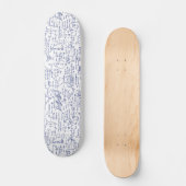 青いペン//の物理学の同等化 スケートボード (正面)