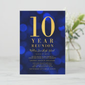 青いボケの光 10年ぶりのクラス会 招待状 (スタンド正面)