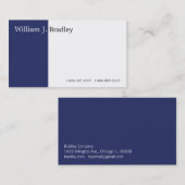 青いボックス 名刺 (正面/裏面)