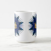 青いボホの星で呼吸しよう。 コーヒーマグカップ (中央)