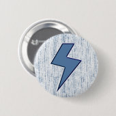 青いボルト 缶バッジ (正面&裏面)