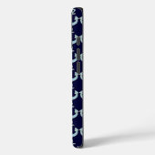 青いボート航海のいかり Case-Mate iPhoneケース (裏面 / 左)