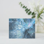 青いポストカードにボルト ポストカード (スタンド正面)