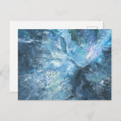 青いポストカードにボルト ポストカード (正面/裏面)