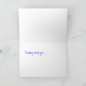 青いポピーカードの青 カード (内部)