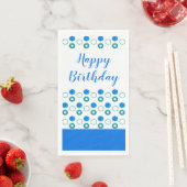 青いポルカスタイリッシュドット (インサイチュ)