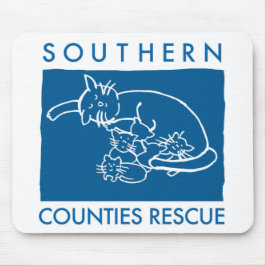 青いマウスパッド マウスパッド