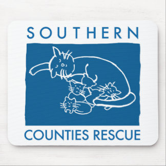 青いマウスパッド マウスパッド