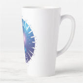 青いマグカップ カフェラテマグ (右)