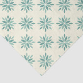 青いミイラ花パターンティッシュペーパー 薄葉紙 (詳細)