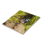 青いミソサザイ タイル (側面)