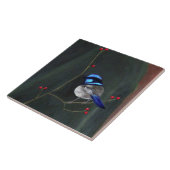 青いミソサザイ タイル (側面)