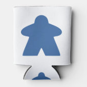 青いミニプルボードゲーム作品 缶クーラー (正面)