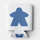 青いミニプルボードゲーム作品 缶クーラー (裏面)