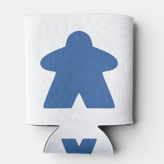 青いミニプルボードゲーム作品 缶クーラー (裏面)